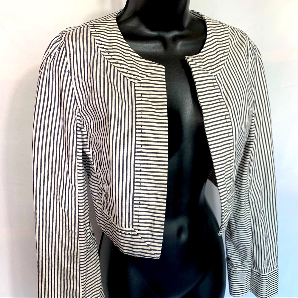 Isaac Mizrahi Cropped Jacket